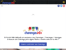 Tablet Screenshot of charangas.info